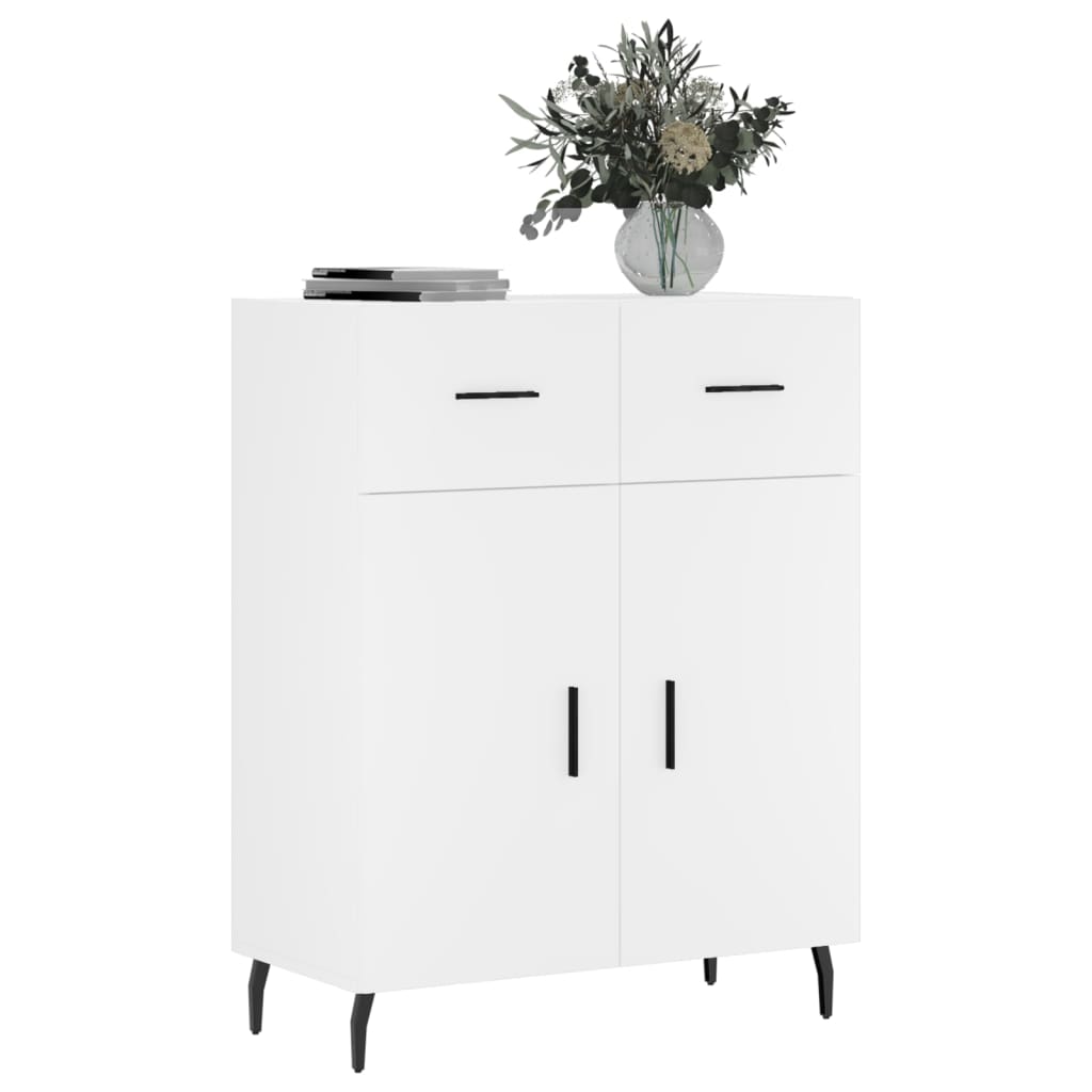 White buffet 69.5x34x90 cm Engineering wood