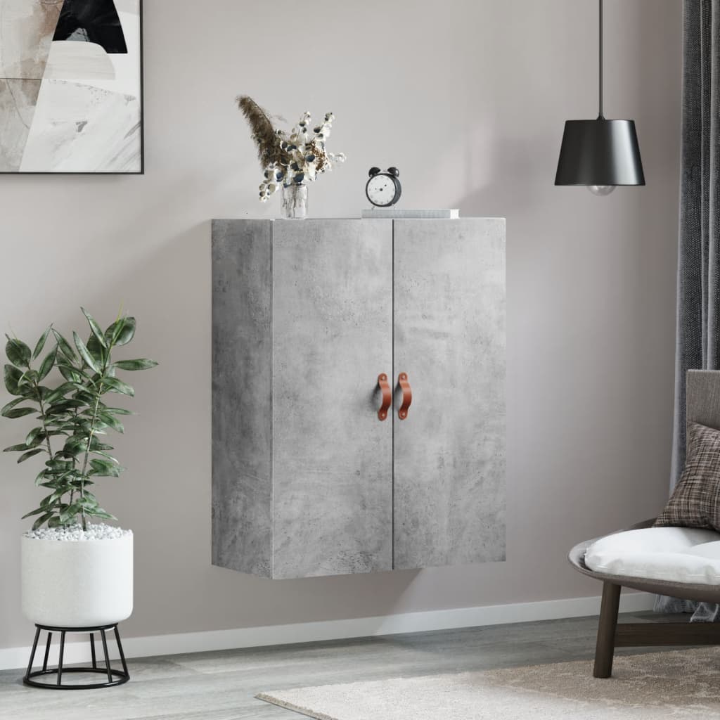 Betongrauwandschrank 69,5x34x90 cm