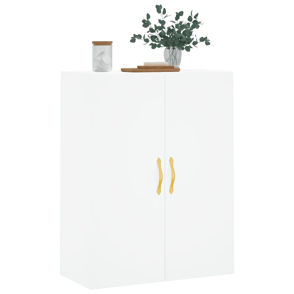 White wall cabinet 69.5x34x90 cm