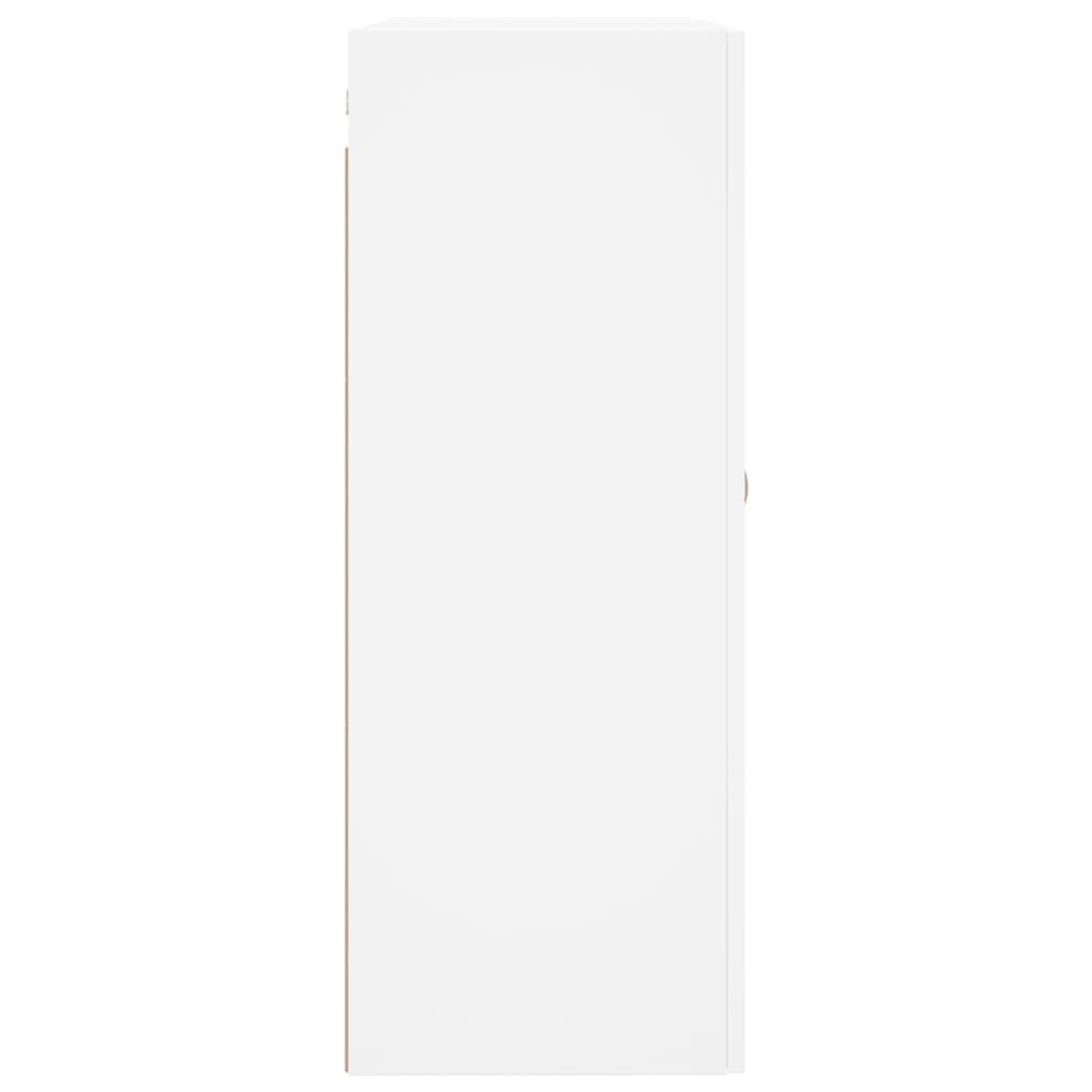Armadio a parete bianco 69.5x34x90 cm