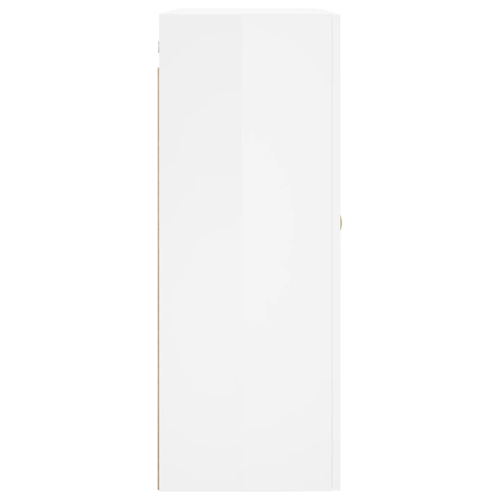 Pensile bianco lucido 69,5x34x90 cm