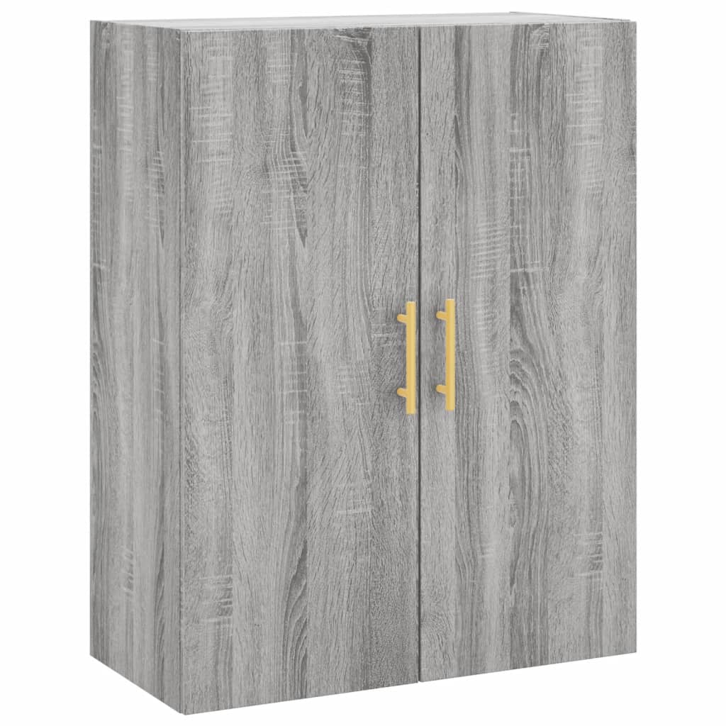 Sonoma Grey Wall Cabinet 69.5x34x90 cm