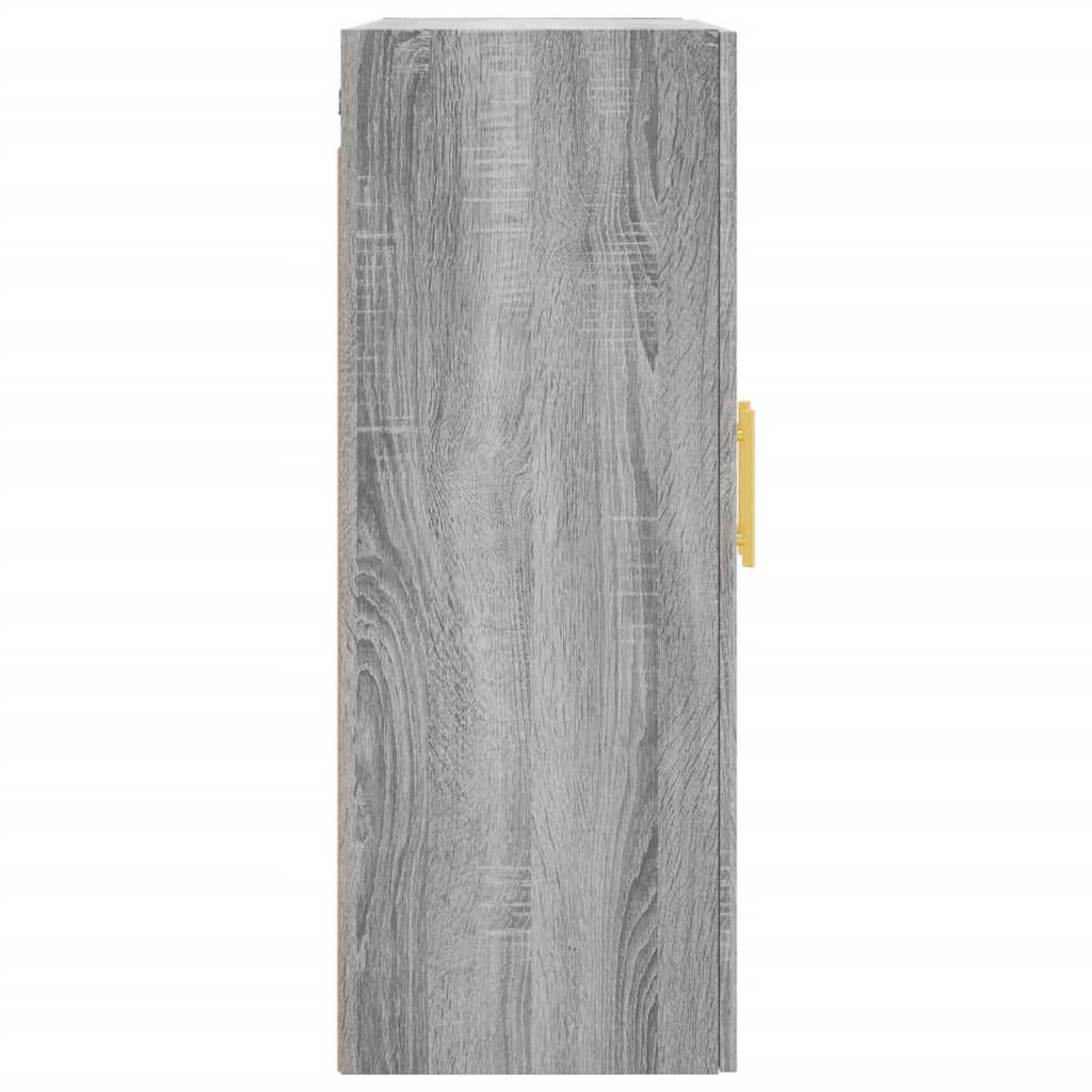 Armoire murale sonoma gris 69,5x34x90 cm