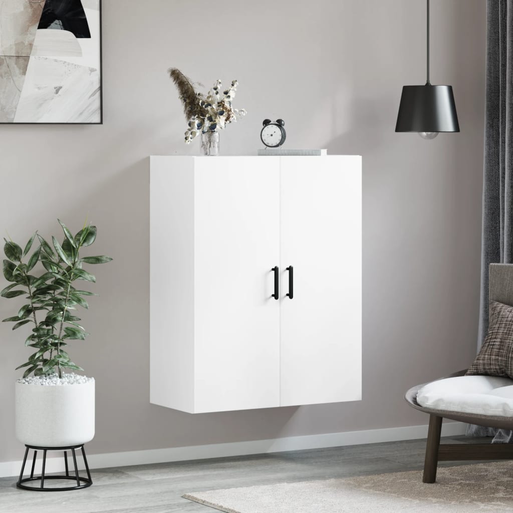 White wall cabinet 69.5x34x90 cm