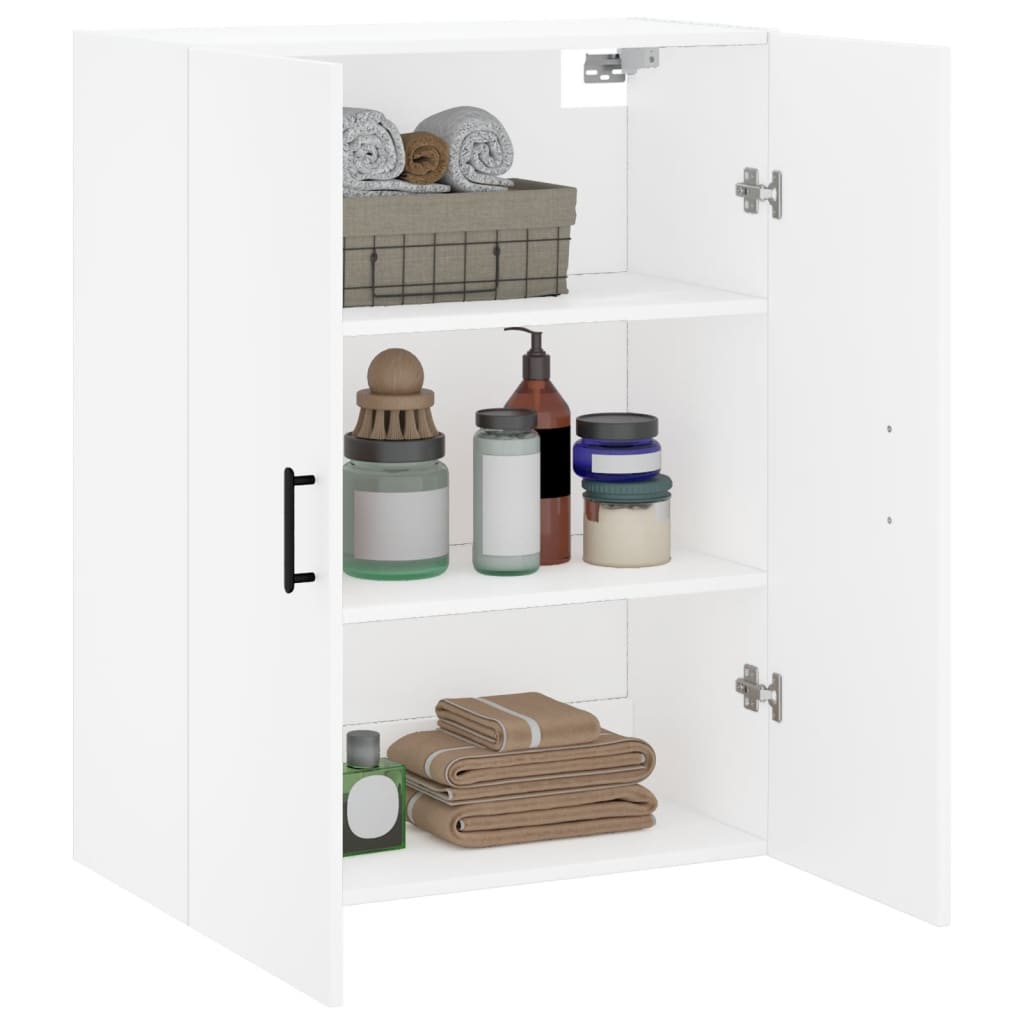 Weißer Wandschrank 69.5x34x90 cm