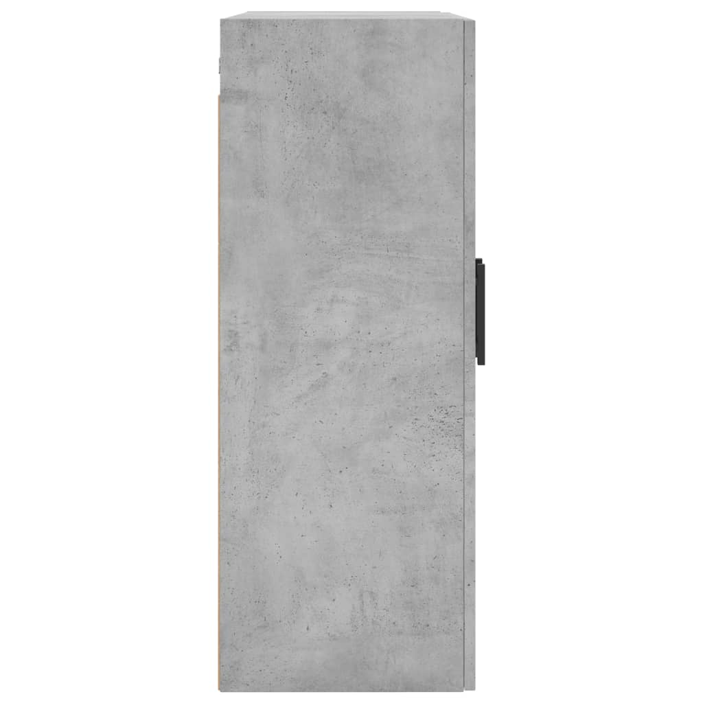 Armadietto a parete grigio in cemento 69.5x34x90 cm