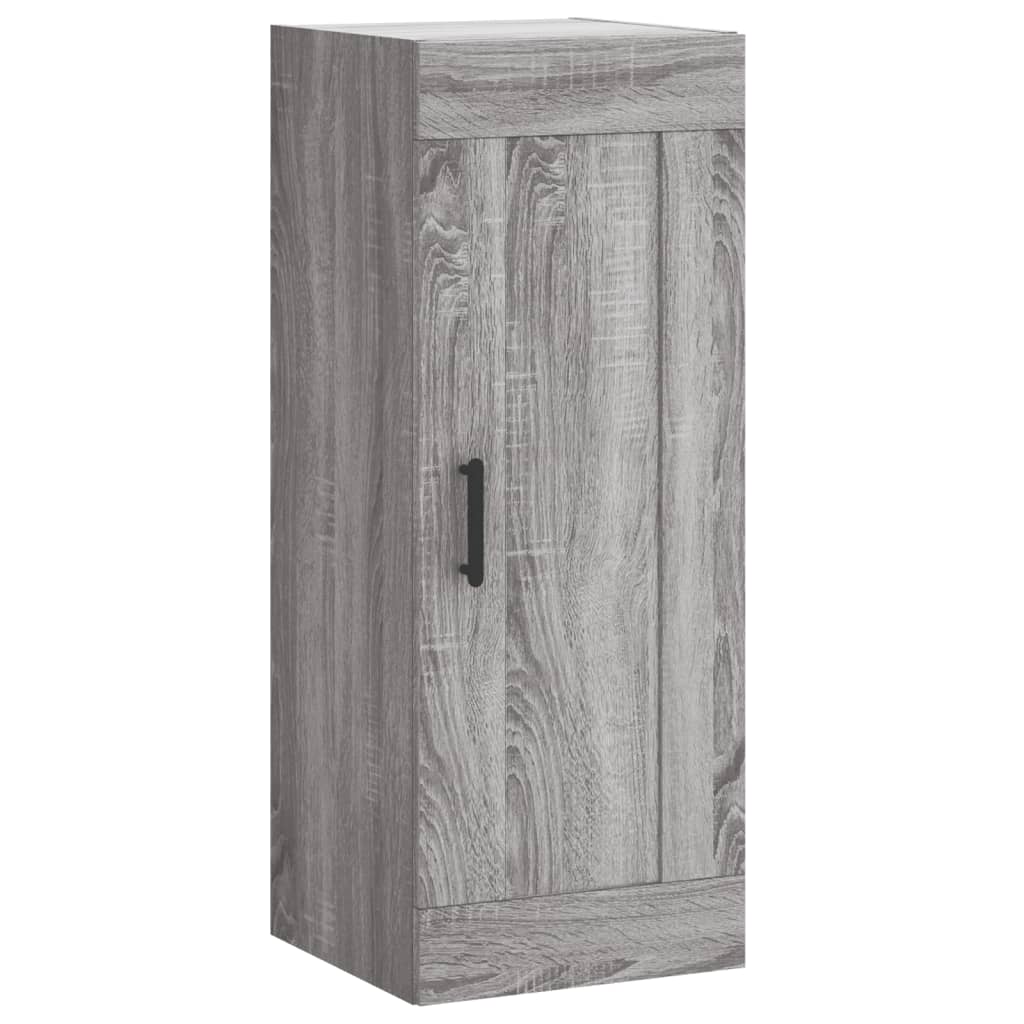 Sonoma gray wall cabinet 34.5x34x90 cm Engineering wood