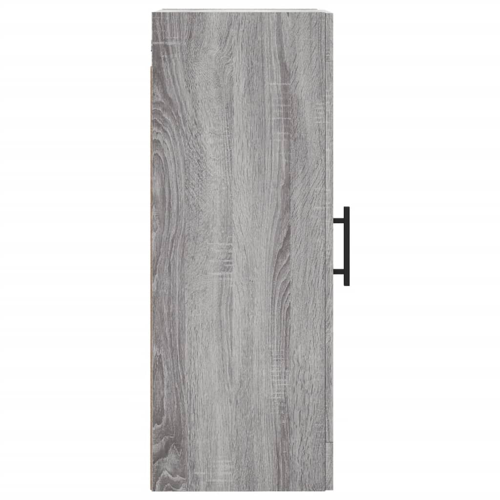 Sonoma gray wall cabinet 34.5x34x90 cm Engineering wood