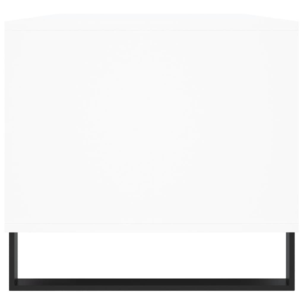 Tavolino Bianco 90x49x45 cm MDF