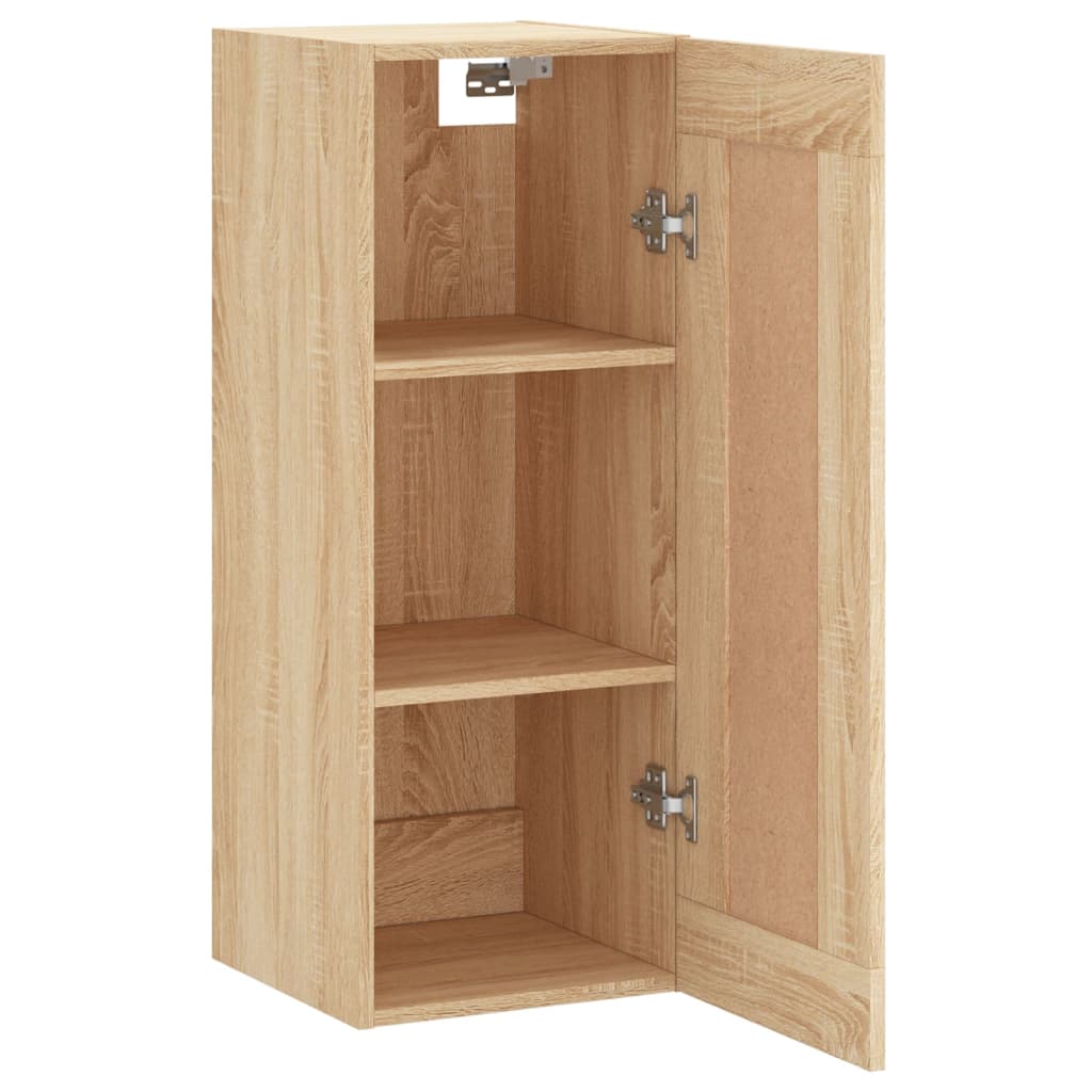 Sonoma oak wall cabinet 34.5x34x90 cm engineering wood