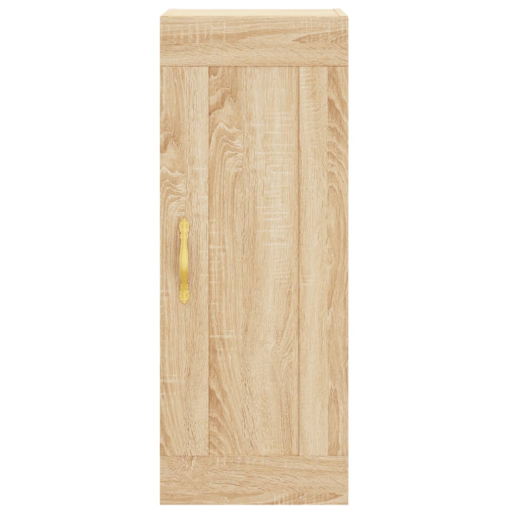 Sonoma oak wall cabinet 34.5x34x90 cm engineering wood
