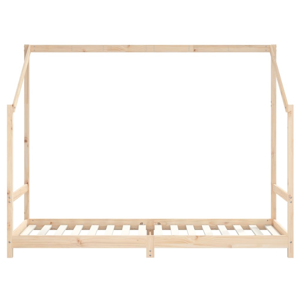 Children's bed frame 80x200 cm Solid pine wood