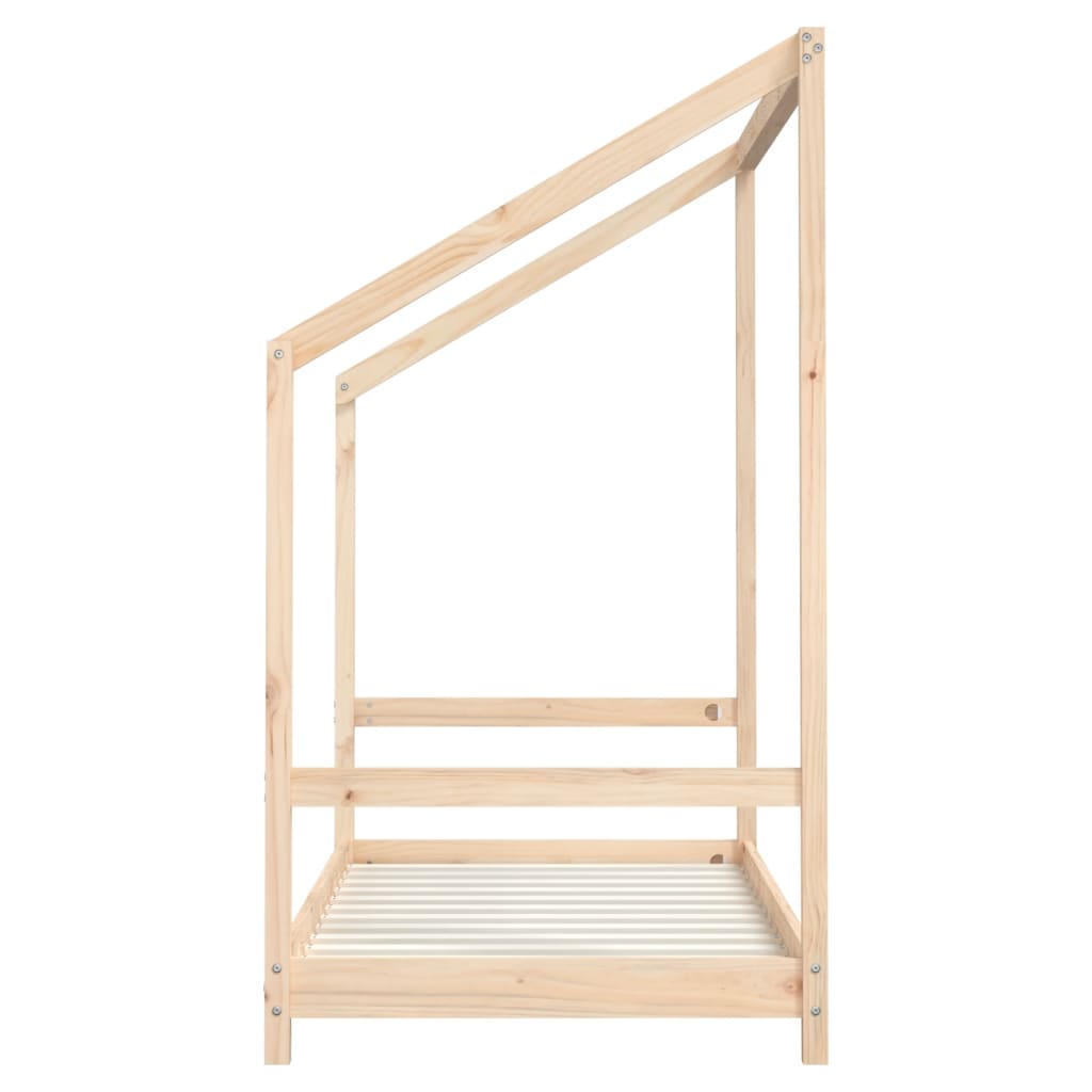 Bed frame for children 2x (80x160) cm solid pine wood