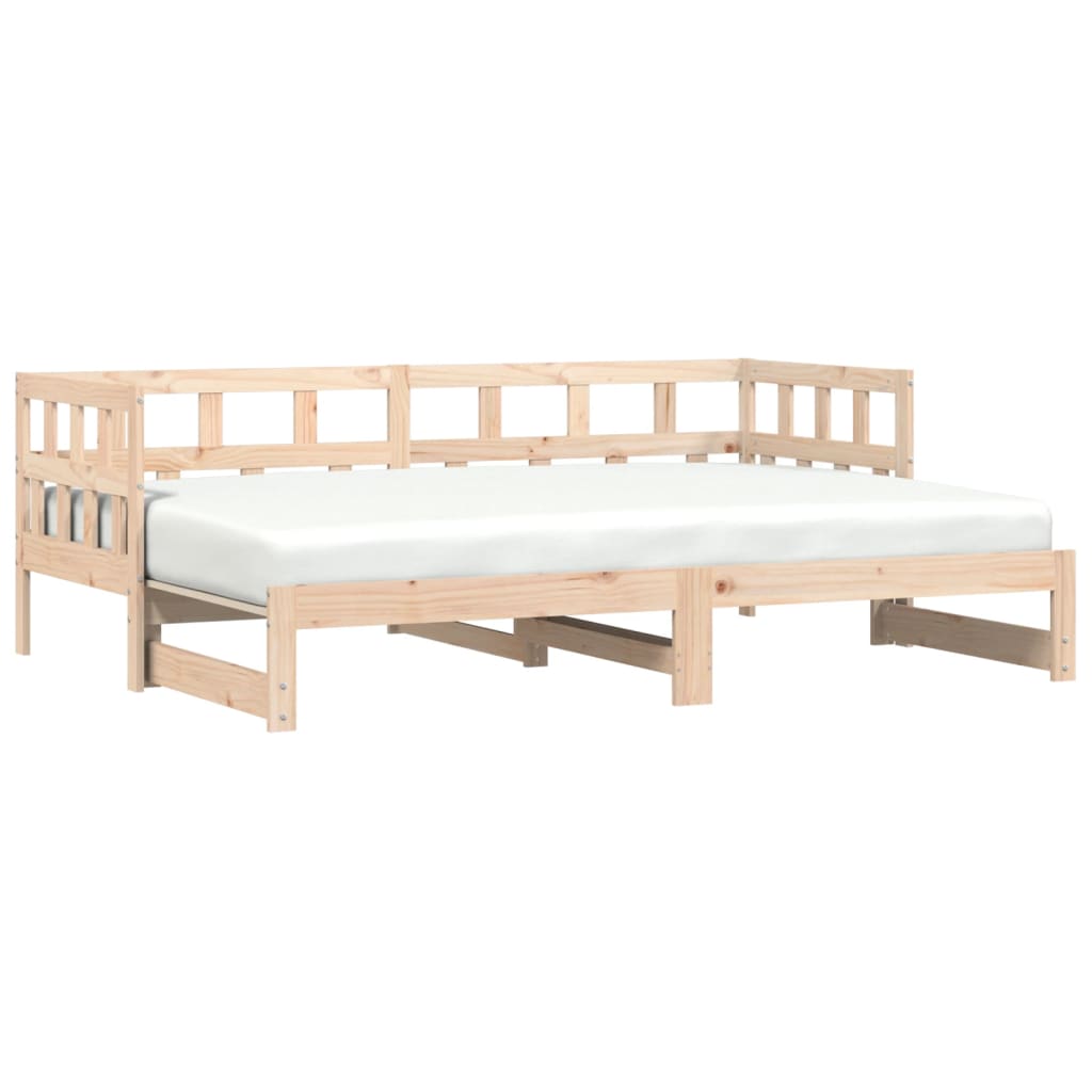 Tagesbett mit dem Bankbett 90x190 cm Festkieferholz