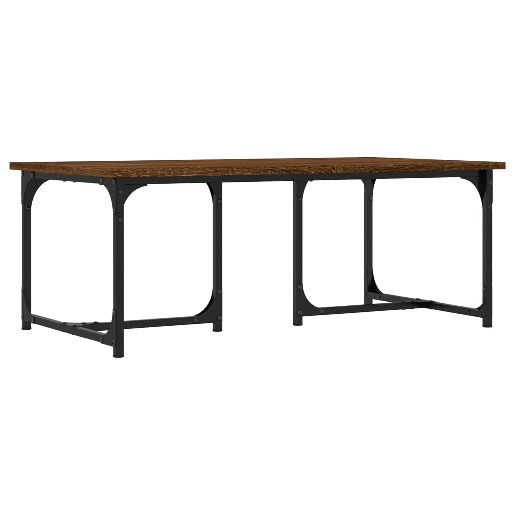 90x50x35 cm engineering wood oak coffee table