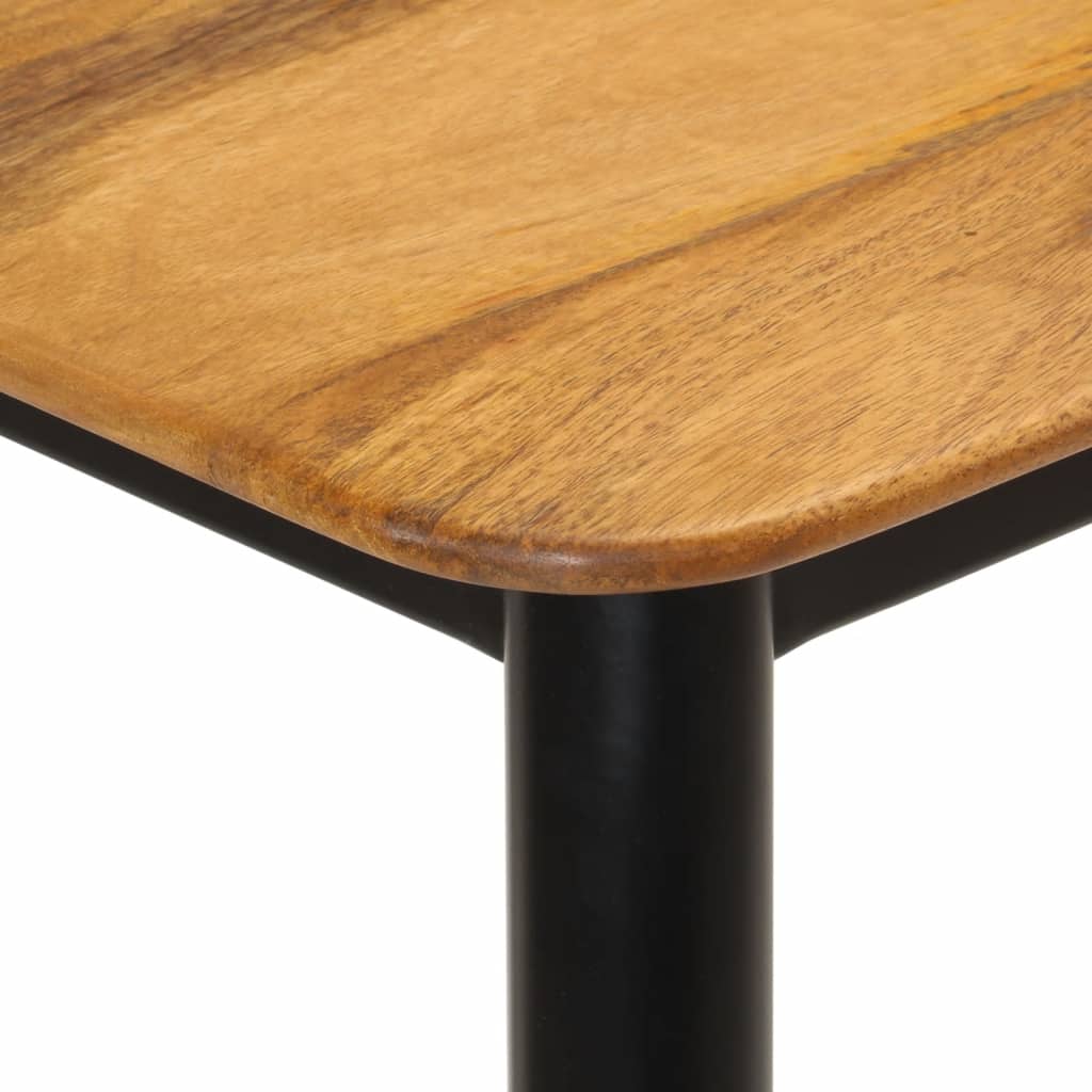 Tavolo da pranzo 112x52x76 cm in legno massello di mango e ferro