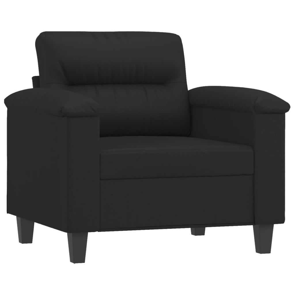 Black armchair 60 cm similar