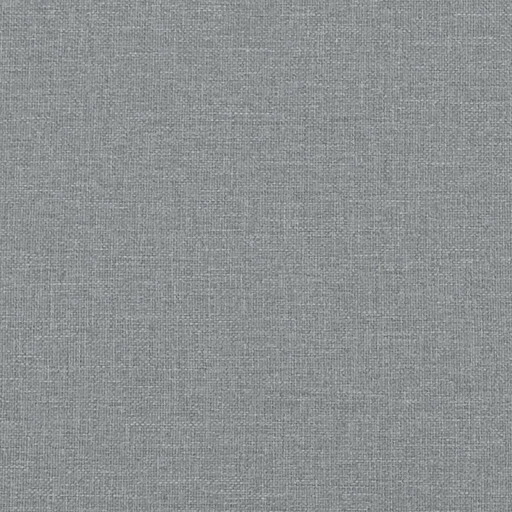 Light gray 2 -seater sofa 120 cm Fabric