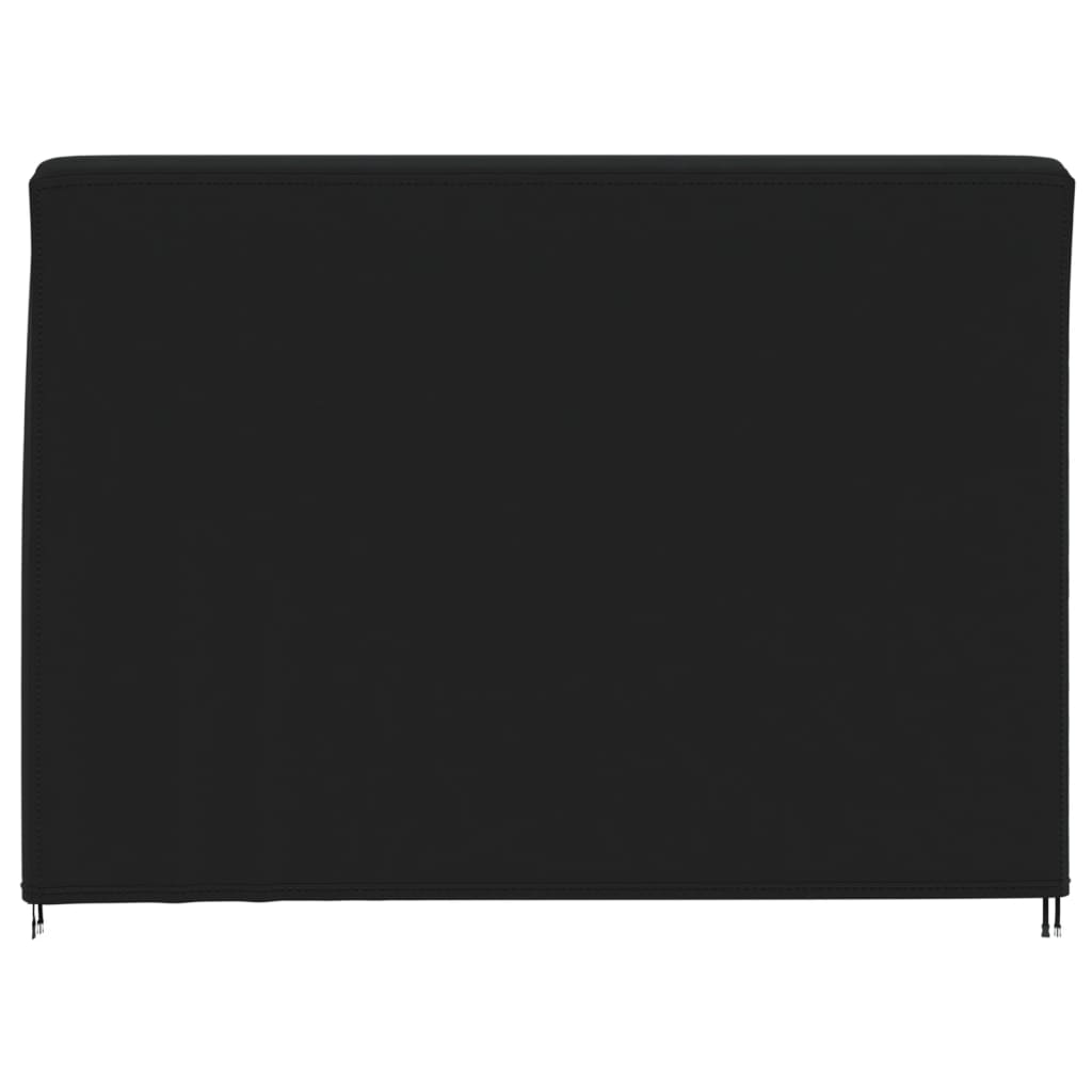 Housse de balançoire de jardin noir 220x150x150 cm oxford 420D