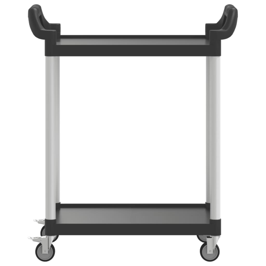 Carriot with 2 black levels 81x41x92 cm aluminum
