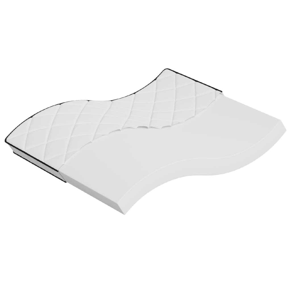 Moderately soft foam mattress 160x200 cm