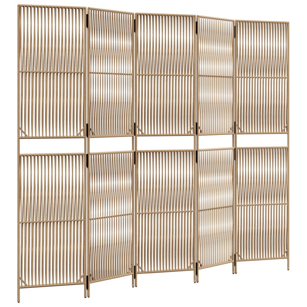 Bale braided separation partition 5 panels