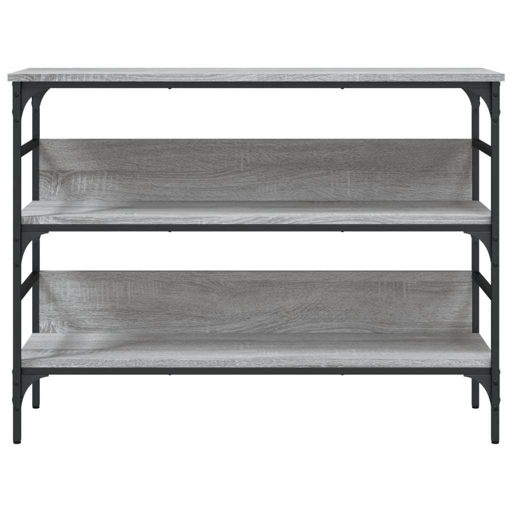 Sonoma gray console 100x32x75 cm engineering wood