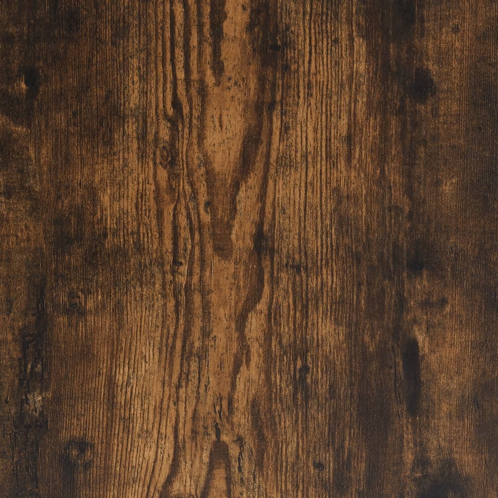 Tabelle aus geräucherter Eiche -Konsole 160x29 x 80 cm Ingenieurholz Holz