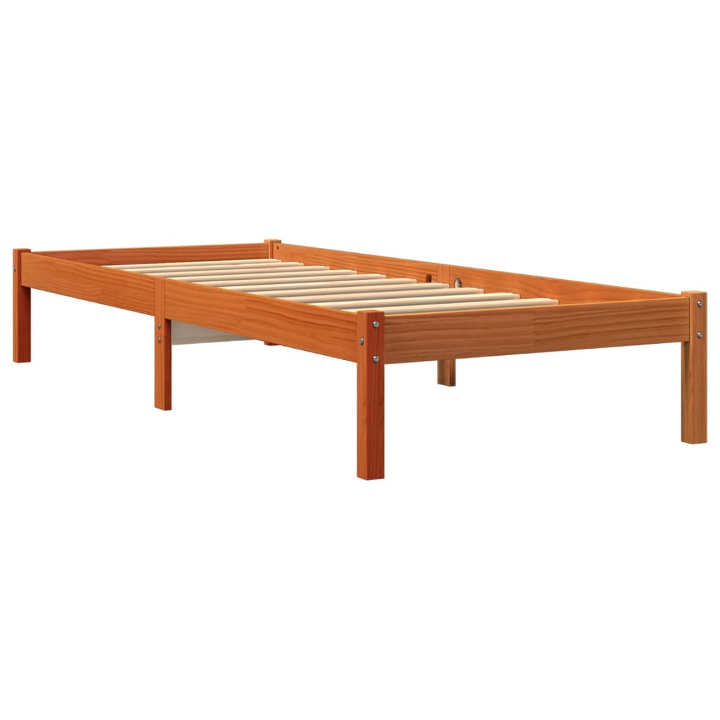 Beding Wax Bed 100x200 cm Solid pine wood