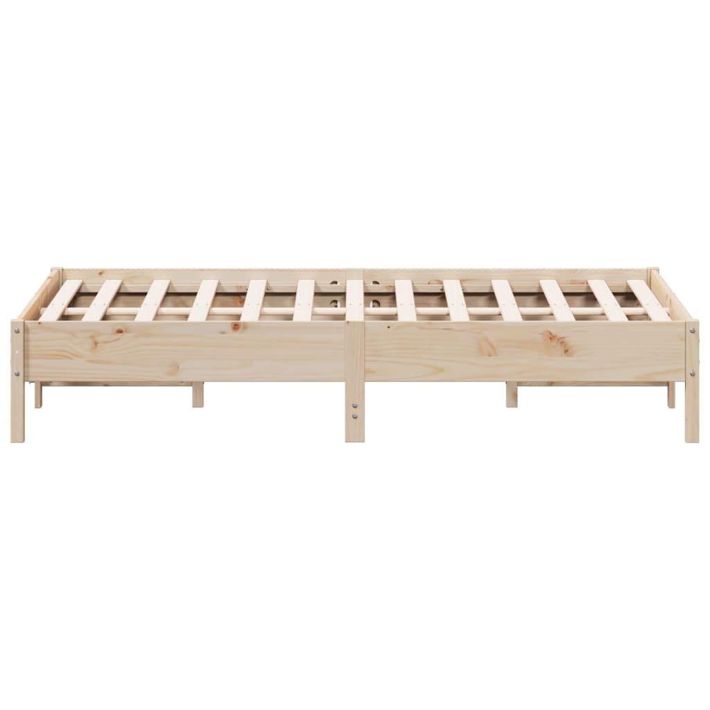 Bed frame 160x200 cm Solid pine wood