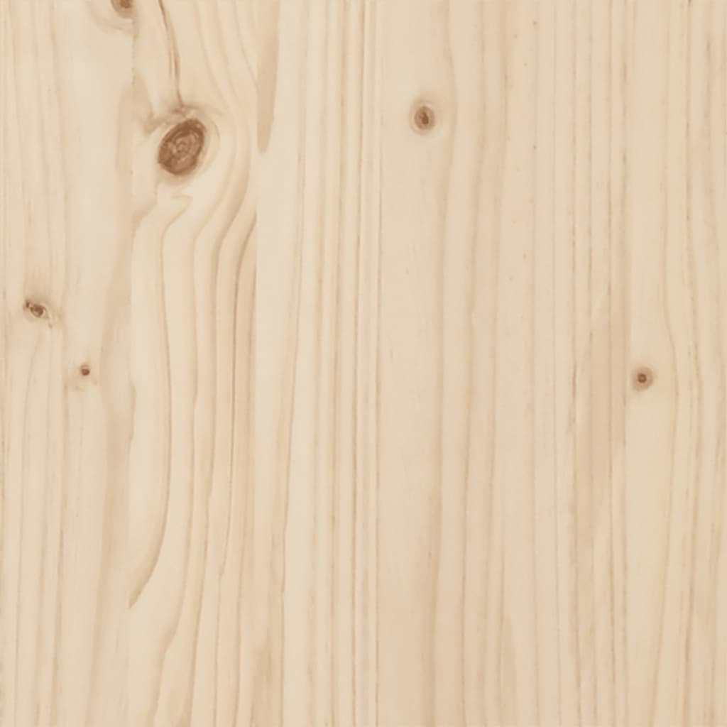Cadre de lit 90x200 cm bois de pin massif